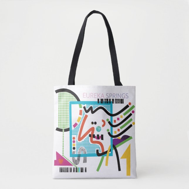 Postmark Eureka Springs Arkansas Tote Bag (Vorderseite)