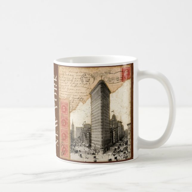 Postmark, New York Tasse (Rechts)