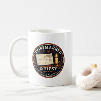 Postmarked & Tipsy Kaffeetasse