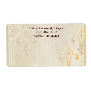 Postmarken - Fleur di Lys Damask 2 Creme