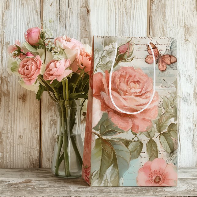 Postmarkierte Träume Mittlere Geschenktüte (Von Creator hochgeladen)