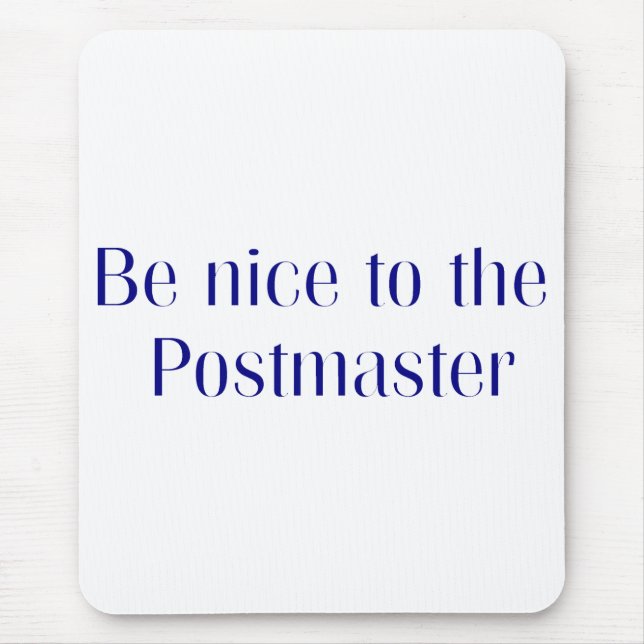 Postmeister Mousepad (Vorne)