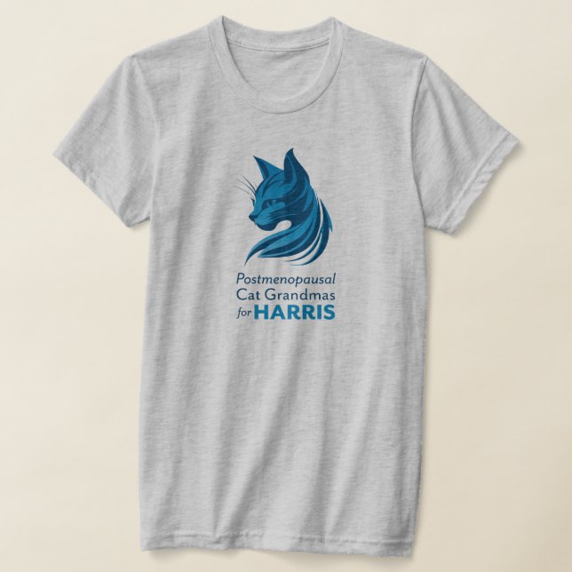 Postmenopausale Katzen Weihnachten für Harris T -  T-Shirt (Ablage )