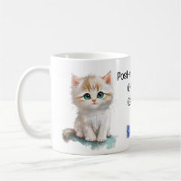 Postmenopausale Kinderkatze Lady für Kamala-Tasse