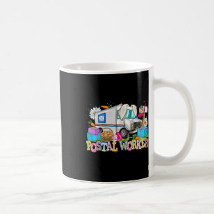 Postmitarbeiter Ostertag Briefträger Postmann Lebe Kaffeetasse