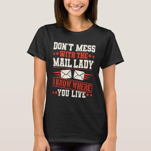 Postpostpostpostpostpostamt T-Shirt (Vorderseite)