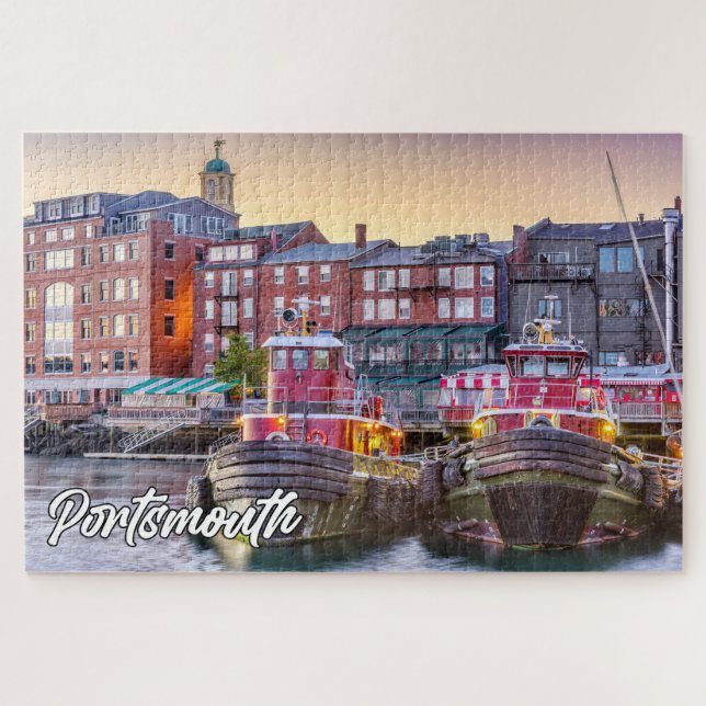 Postsmouth, New Hampshire, USA Puzzle (Horizontal)