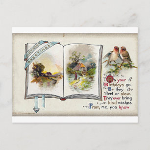 Poststatisch 14. Mai 1911 Geburtstag Postkarte