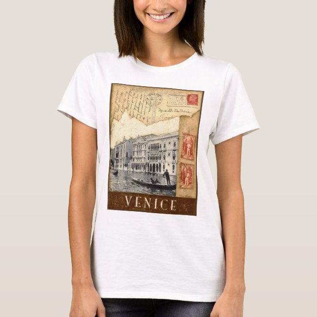 Poststempel, Venedig T-Shirt (Vorderseite)
