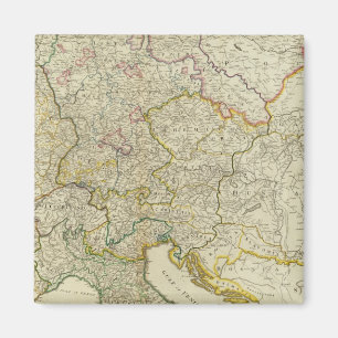 Poststraßen Deutschland, Ungarn Magnet