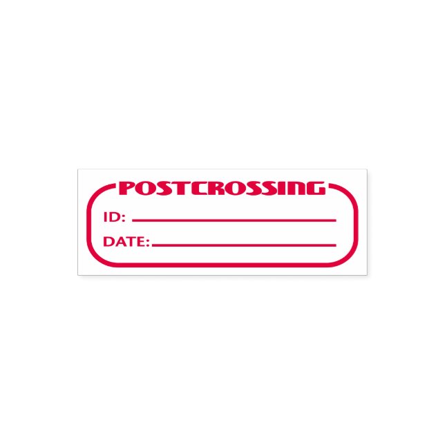 Postübergangs-ID und Datum, das auszufüllen ist Permastempel (Design)