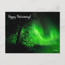 Postüberqueren der Nordlichter 2 - Postkarte
