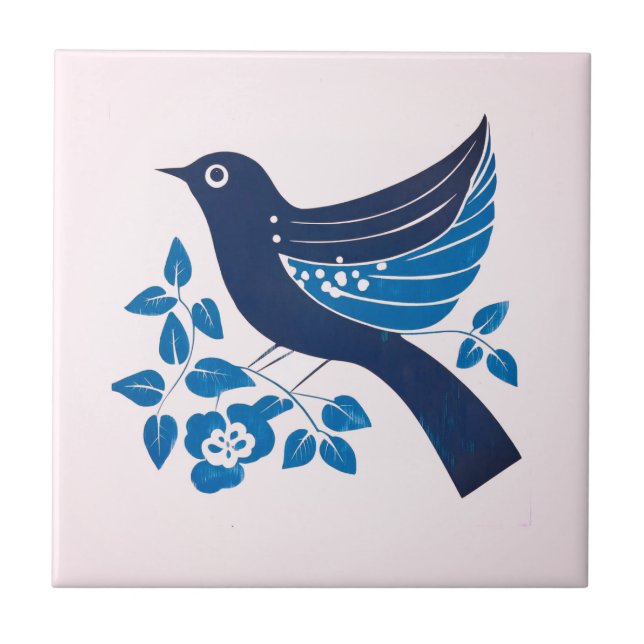 PoStuhl Bird Fliese (Vorderseite)