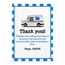 Postwagen-Sonderlieferung Jungen Geburtstag