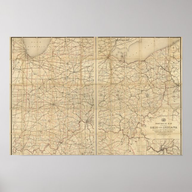 Postweg Ohio Poster (Vorne)