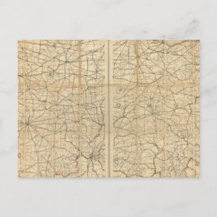 Postweg Ohio Postkarte