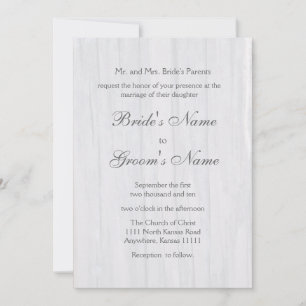Postwood Bridals Bouquet Wedding Einladung