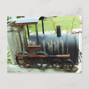 Postzug Postkarte