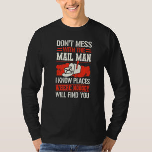 Postzustelldienst Postamt Briefkasten T-Shirt