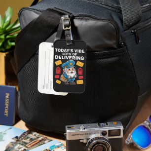 Postzustellende Gnome Mail Gepäckanhänger
