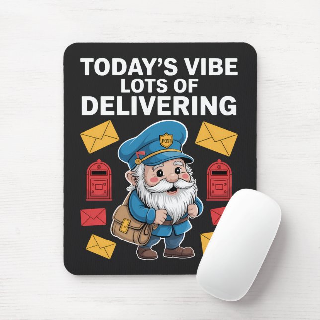 Postzustellende Gnome Mail Mousepad (Mit Mouse)
