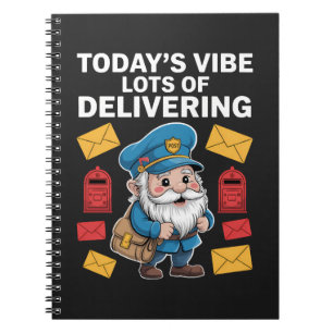 Postzusteller-Gnome Mail Notizblock