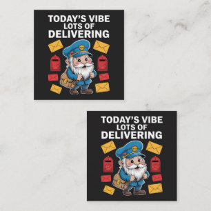 Postzusteller-Gnome Mail Treuekarte