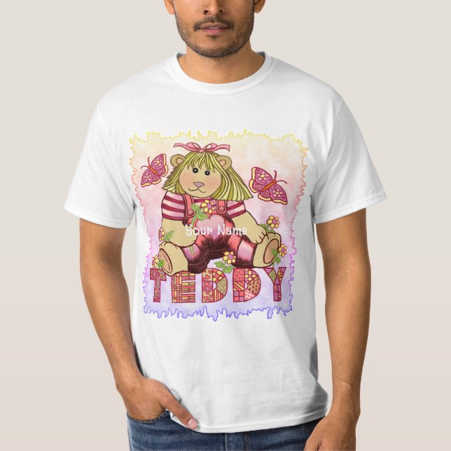 Posy Teddy Bear  T-Shirt (Vorderseite)