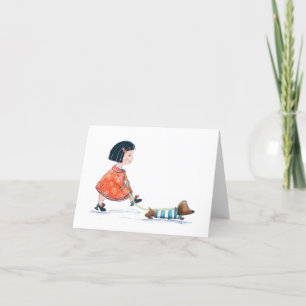 Posy und Marmalade Dankeskarte