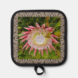Pot Holder mit Lovely Protea Topflappen