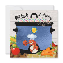 Pot Luck / jede Art der Einladung