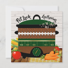 Pot Luck / Was auch immer Einladung