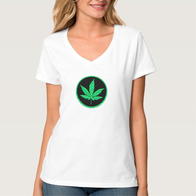 Pot Nation Unkraut Blätter Unkraut Liebhaber T - S T-Shirt (Vorderseite)