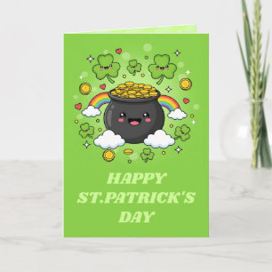Pot O' Glück St. Patrick's Day Karte
