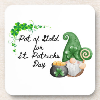 Pot of Gold for St Patricks Day on a  Getränkeuntersetzer