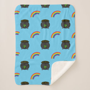 Pot of Gold Rainbow Cartoon Sherpadecke