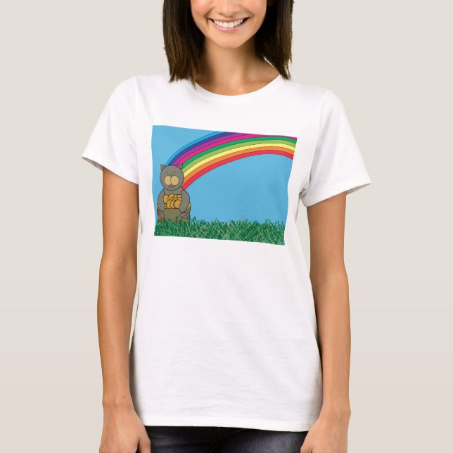 Pot O'Gold Cat Shirt (Vorderseite)