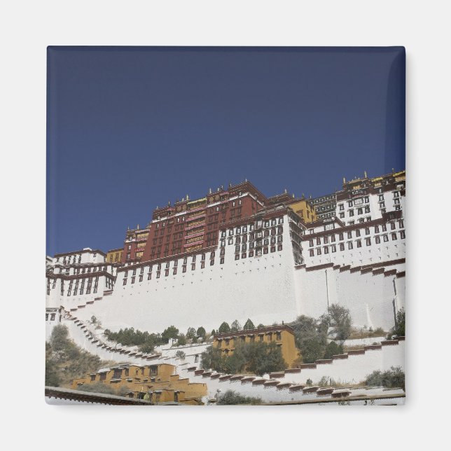 Potal Palace in Lhasa, Tibet. Magnet (Vorne)