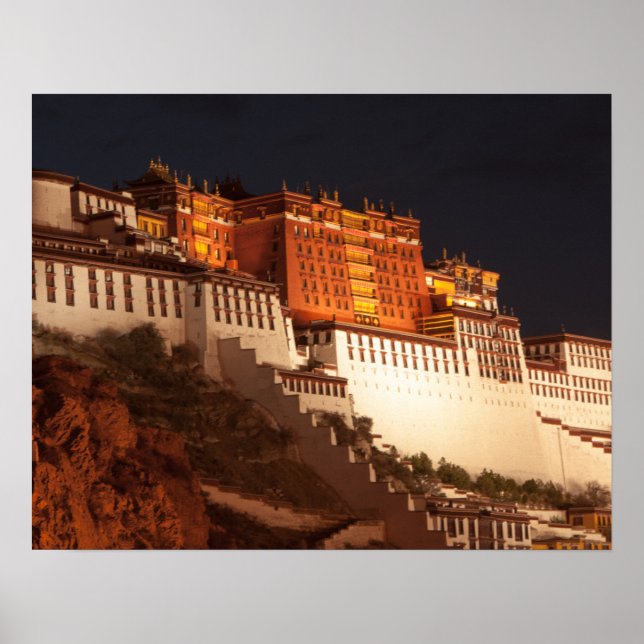 Potala Palace Tibet Poster (Vorne)