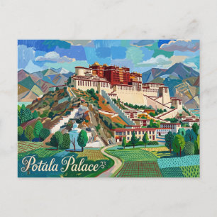 Potala-Palast China Postkarte