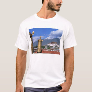 Potala-Palast in Lhasa, Tibet aufgenommen von T-Shirt