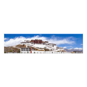 Potala-Palast in Lhasa - Tibet Fotodruck