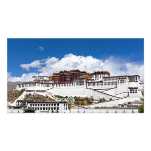 Potala-Palast in Lhasa - Tibet Fotodruck