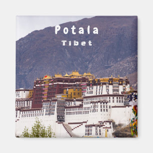 Potala-Palast in Lhasa - Tibet Magnet