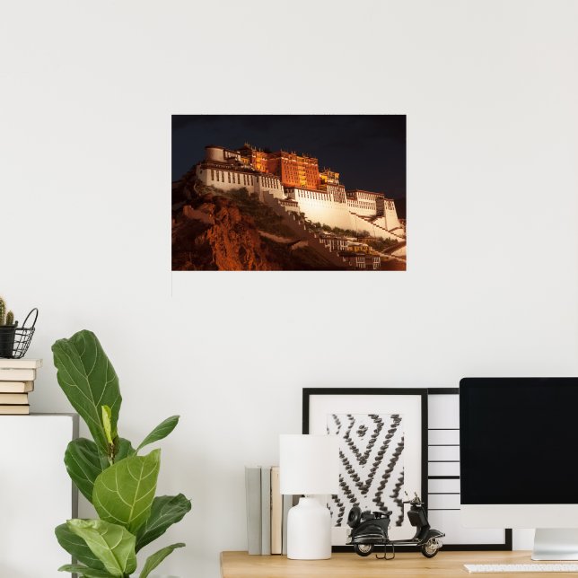 Potala-Palast Poster Druck (Heimbüro)