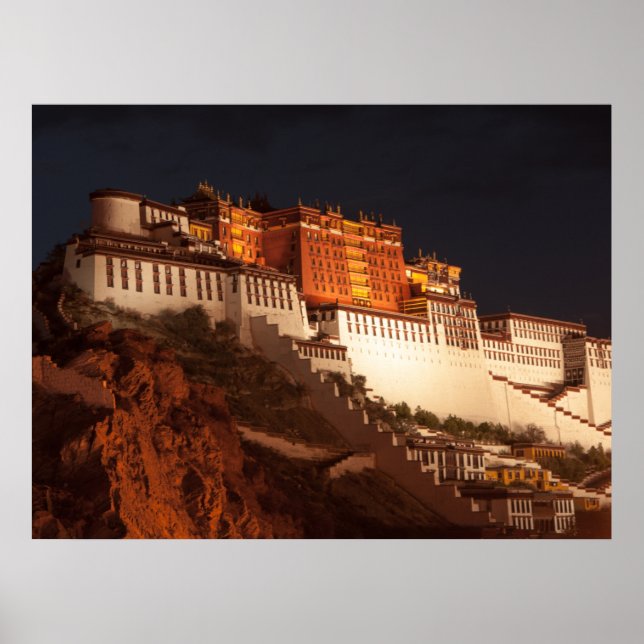 Potala, Tibet, Print, Value Poster Paper (Matte) (Vorne)