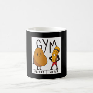 Potato Gymnastik Bestes Geschenk Kaffeetasse