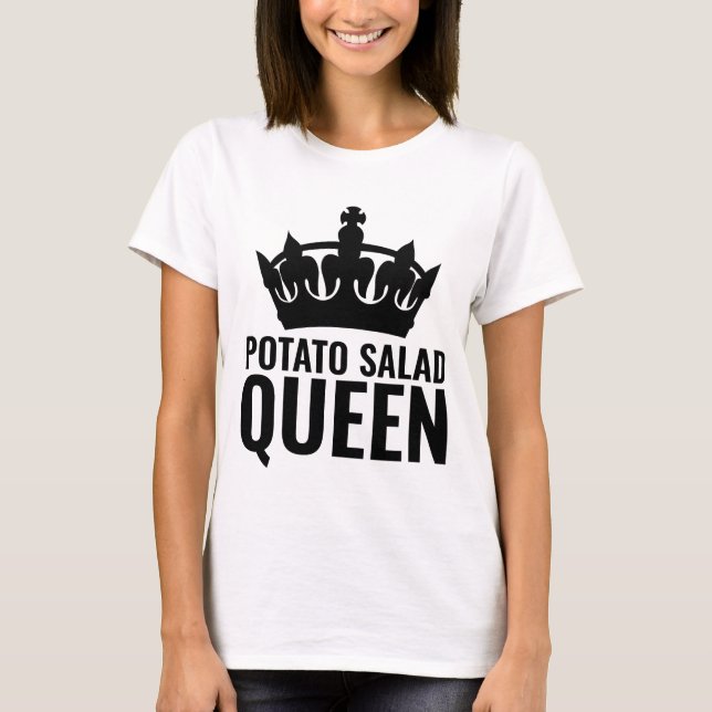 POTATO SALAD QUEEN T - SHIRT (Vorderseite)