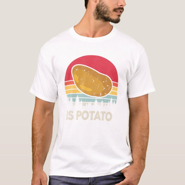 Potato Shirt Potato Lover Funny (Vorderseite)