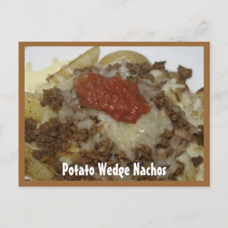 Potato Wedge Nachos Rezept Karte